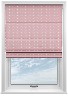Full Stop, Candy - Roman Blind